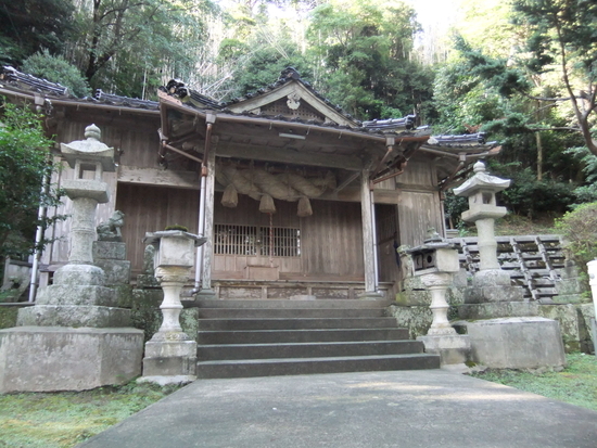十六島浦 許豆神社