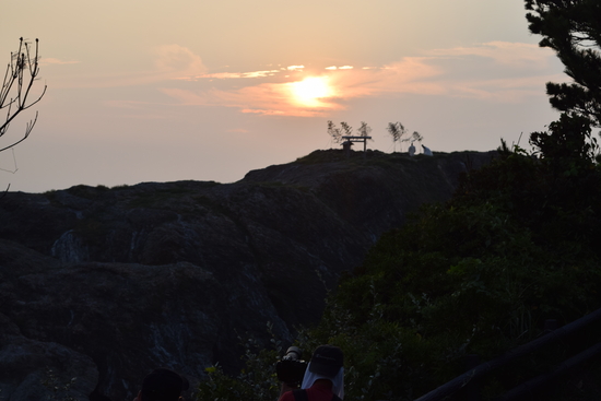 夕陽の祭り