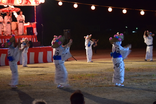 H27.8.14　出雲市河下町　「河下盆踊り」の開催