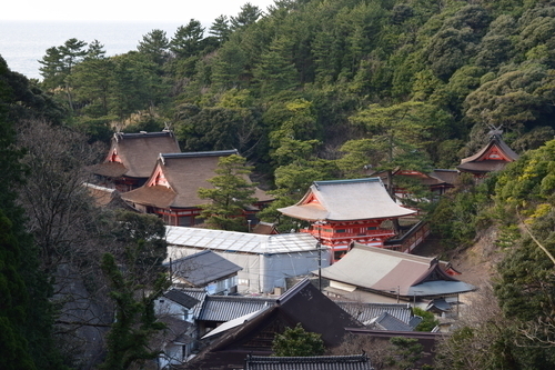 日御碕神社遠景