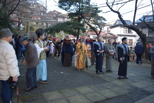 歳徳神 集会所から神社へ