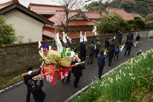 龍神丸地区内巡幸