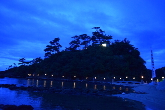 惣津浦明島神社　八朔祭