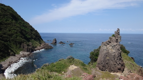 沖泊　北側海岸