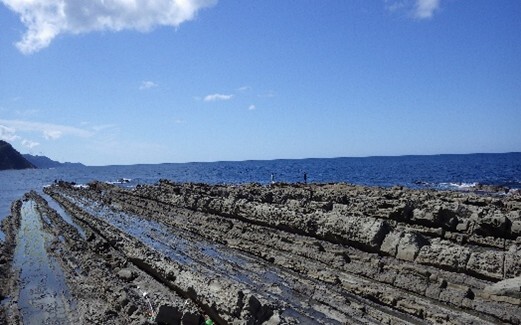 小伊津砂泥互層　　